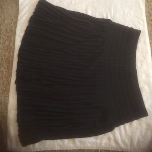J Crew Navy pleated skirt 16